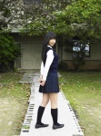 blouse costume kashiwagi_yuki kneesocks pleated_skirt school_uniform skirt sweater_vest wpb_117 rating:Safe score:2 user:nil!