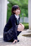 blouse bowtie cardigan kneesocks minatsuki_naru pleated_skirt skirt rating:Safe score:0 user:pixymisa