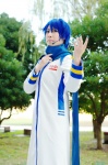 blue_hair coat cosplay crossplay default_costume headset kaito rui scarf trousers vocaloid rating:Safe score:0 user:nil!