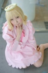 blonde_hair cosplay dress el halo hazuki_minami pantyhose shugo_chara! wings rating:Safe score:0 user:nil!