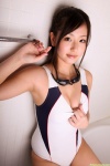 bathroom bathtub cleavage dgc_0949 goggles murakami_yuri one-piece_swimsuit swimsuit wet rating:Safe score:1 user:nil!
