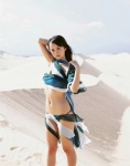 bikini_bottom cleavage komatsu_ayaka my_journey scarves swimsuit rating:Safe score:1 user:nil!