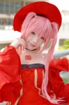 another_blood choker cosplay demonbane detached_sleeves dress lily pink_hair twintails rating:Safe score:0 user:nil!