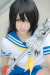 cosplay glaive ikkitousen kanu_unchou mei pleated_skirt sailor_uniform school_uniform skirt rating:Safe score:3 user:nil!