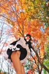 amatsuka_miyu blouse cosplay fan panties pleated_skirt shameimaru_aya skirt tokin_hat touhou wings rating:Safe score:0 user:nil!