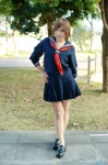 alime cosplay ichigo_100 kitaoji_satsuki pleated_skirt sailor_uniform school_uniform skirt rating:Safe score:2 user:nil!