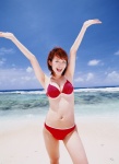 beach bikini cleavage iwasa_mayuko ocean swimsuit rating:Safe score:0 user:nil!