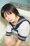 bathroom bathtub cosplay iiniku_ushijima jellyfish original panties sailor_uniform school_uniform wet rating:Safe score:0 user:nil!
