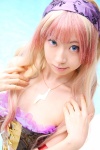 bustier cosplay hairband lingerie macross macross_frontier multi-colored_hair sachi_budou sheryl_nome rating:Safe score:0 user:nil!