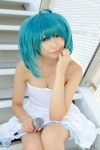 ahoge cosplay dress green_hair macross microphone ranka_lee umi rating:Safe score:2 user:pixymisa