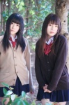 blouse cardigan cosplay emusuda_riria original pleated_skirt sagiri school_uniform skirt rating:Safe score:0 user:nil!