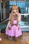 bow cosplay dress gift hairbows heart ichinomiya_kanna original red_hair twintails rating:Safe score:0 user:pixymisa