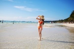 bai_siyi bikini cleavage side-tie_bikini straw_hat swimsuit xiuren_028 rating:Safe score:0 user:nil!