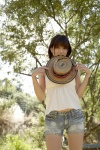 camisole denim shorts straw_hat sugimoto_yumi twin_braids wanibooks_82 rating:Safe score:0 user:nil!