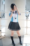 ayase_chio cosplay headphones ipod kneesocks kobayakawa_rinko love_plus pleated_skirt sailor_uniform school_uniform skirt rating:Safe score:3 user:nil!
