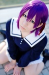 cosplay dress fate/series fate/stay_night kneesocks matou_sakura purple_hair sasa rating:Safe score:0 user:nil!