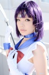 bishoujo_senshi_sailor_moon cosplay gloves namada purple_hair sailor_saturn sailor_uniform school_uniform tomoe_hotaru rating:Safe score:2 user:nil!