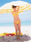 beach bikini cleavage komatsu_ayaka side-tie_bikini swimsuit ys_web_175 rating:Safe score:0 user:nil!