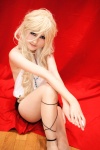 benten blonde_hair cigarette cosplay halter_top kiyomichi shorts zone-00 rating:Safe score:0 user:nil!