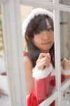 detached_sleeves jin santa_costume stocking_cap rating:Safe score:1 user:pixymisa