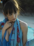 beach cleavage dress komatsu_ayaka ponytail wpb_116 rating:Safe score:1 user:nil!