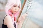 cosplay dress guilty_crown hair_clip miiko pink_hair ribbons twintails yuzuriha_inori rating:Safe score:0 user:Kryzz