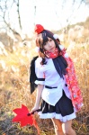 amatsuka_miyu blouse cosplay fan pleated_skirt scarf shameimaru_aya skirt tokin_hat touhou wings rating:Safe score:0 user:nil!