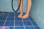 bathroom bathtub kijima_noriko one-piece_swimsuit swimsuit wet rating:Safe score:2 user:nil!