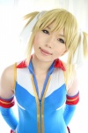 blonde_hair bodysuit cosplay gundam gundam_0079_card_builder higurashi_rin reiko_holinger twintails rating:Safe score:0 user:nil!