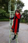 blouse coat dgc_0081 gloves kneesocks konno_narumi pleated_skirt scarf school_uniform skirt rating:Safe score:0 user:nil!