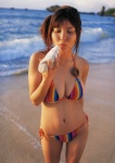 beach bikini cleavage hanai_miri ocean on_a_pet side-tie_bikini swimsuit wet rating:Safe score:2 user:nil!