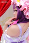 bed bra cosplay debi dress hat patchouli_knowledge purple_hair touhou rating:Safe score:0 user:nil!