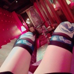 iiniku_ushijima print_legwear self-shot thighhighs rating:Safe score:6 user:nil!
