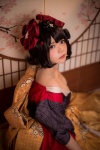 cosplay fate/grand_order fate/series hairpin katsushika_hokusai kimono miu_(iii) rating:Safe score:0 user:nil!