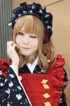 amnesia apron blonde_hair cosplay hairband heroine_(amnesia) iroha_(iv) kimono rating:Safe score:2 user:pixymisa