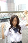 arikawa_mizuki blouse bookbag costume pleated_skirt school_uniform skirt rating:Safe score:0 user:nil!
