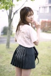 ass blouse costume dgc_0749 pleated_skirt rain school_uniform shigemori_satome skirt wet rating:Safe score:0 user:nil!