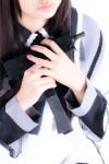 akemi_homura blouse cosplay gun mai puella_magi_madoka_magica rating:Safe score:0 user:xkaras