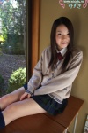 blouse cardigan kneesocks mizuki_(ii) pleated_skirt school_uniform skirt rating:Safe score:1 user:nil!