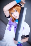 billhook cosplay higurashi_no_naku_koro_ni orange_hair ryuuguu_rena sera rating:Safe score:1 user:Log