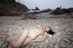 beach bikini cleavage morishita_chisato ocean side-tie_bikini swimsuit wild_heaven rating:Safe score:1 user:nil!