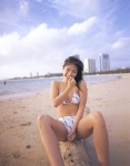 bikini cleavage ocean private_beach swimsuit yabuki_haruna rating:Safe score:1 user:nil!