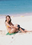 beach bikini camera denim ocean shorts side-tie_bikini swimsuit tani_momoko twintails vjy_090 rating:Safe score:1 user:nil!