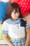 costume girlz_high katase_miyu pillows ribbon sailor_uniform school_uniform skirt rating:Safe score:0 user:lolzin