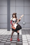 choker corset cosplay croptop guitar hairband kohinata_kurumi miniskirt one_kneehigh single_thighhigh skirt strap_slip suzumiya_haruhi suzumiya_haruhi_no_yuuutsu thighhighs rating:Safe score:0 user:nil!