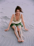 barefoot beach camisole cleavage miniskirt ocean skirt tani_momoko vyj_069 rating:Safe score:1 user:nil!