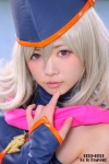 blonde_hair blouse cosplay detached_sleeves gagaga_girl hat natsumi necklace pink_eyes scarf yugioh!_zexal rating:Safe score:0 user:pixymisa