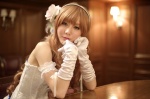 arm_garter choker cosplay flower gloves hairband original rika strapless_dress rating:Safe score:0 user:pixymisa