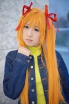 blouse cosplay hair_ribbons jacket kanon_(series) kiichigo_taruto orange_hair sawatari_makoto twintails rating:Safe score:0 user:pixymisa