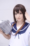 cosplay fubuki_(kantai_collection) kantai_collection neco sailor_uniform school_uniform rating:Safe score:0 user:nil!
